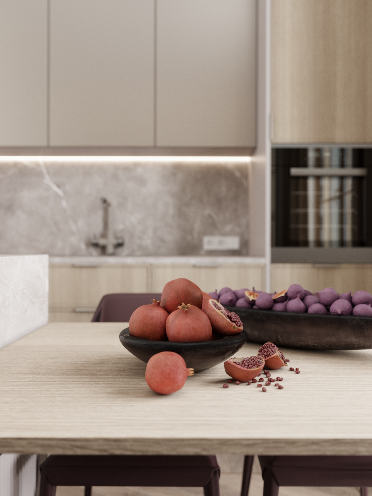 Кухня гостиная