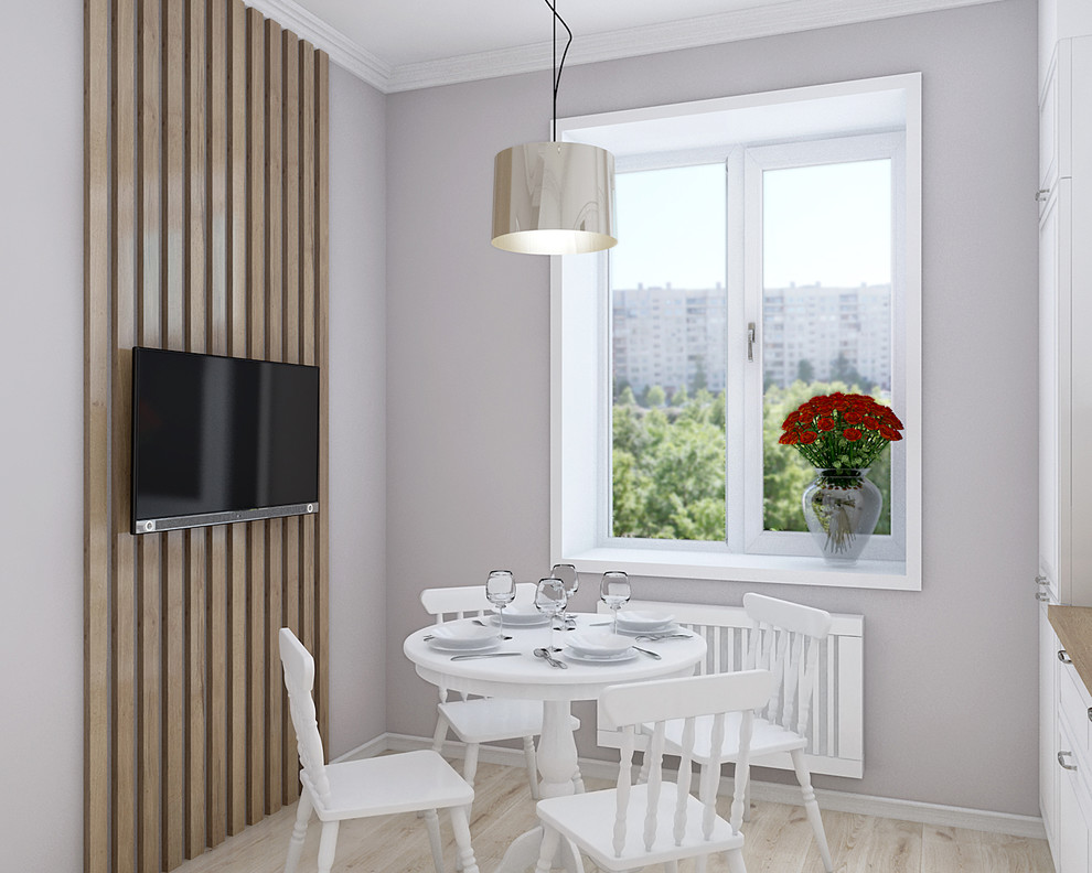 Небольшая кухня в скандинавском стиле