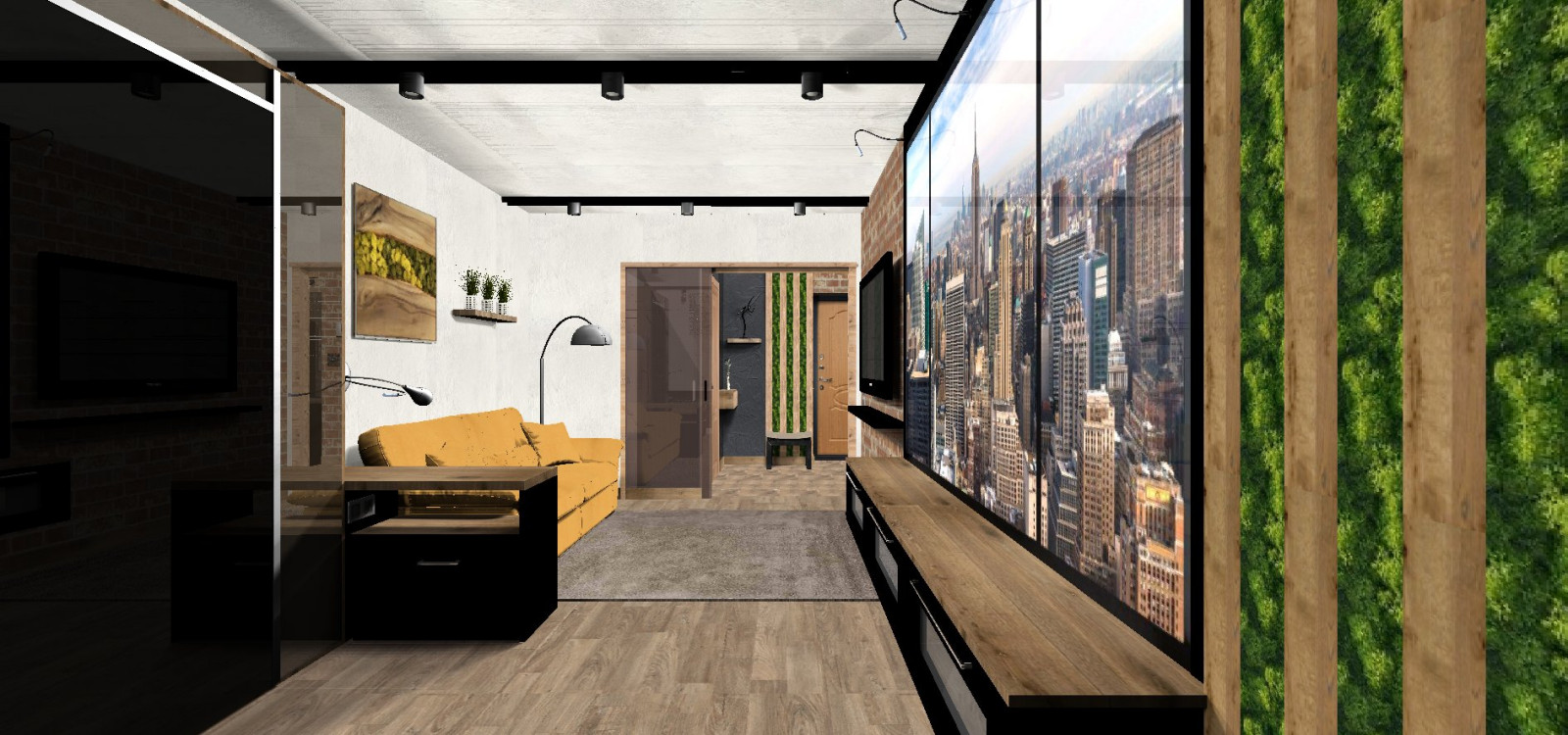 Современность и немного лофта