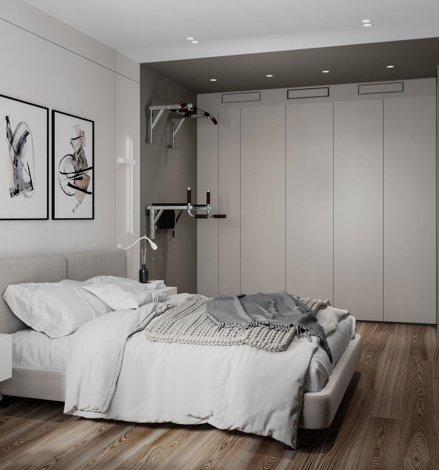 Минимализм на 55 кв.м.