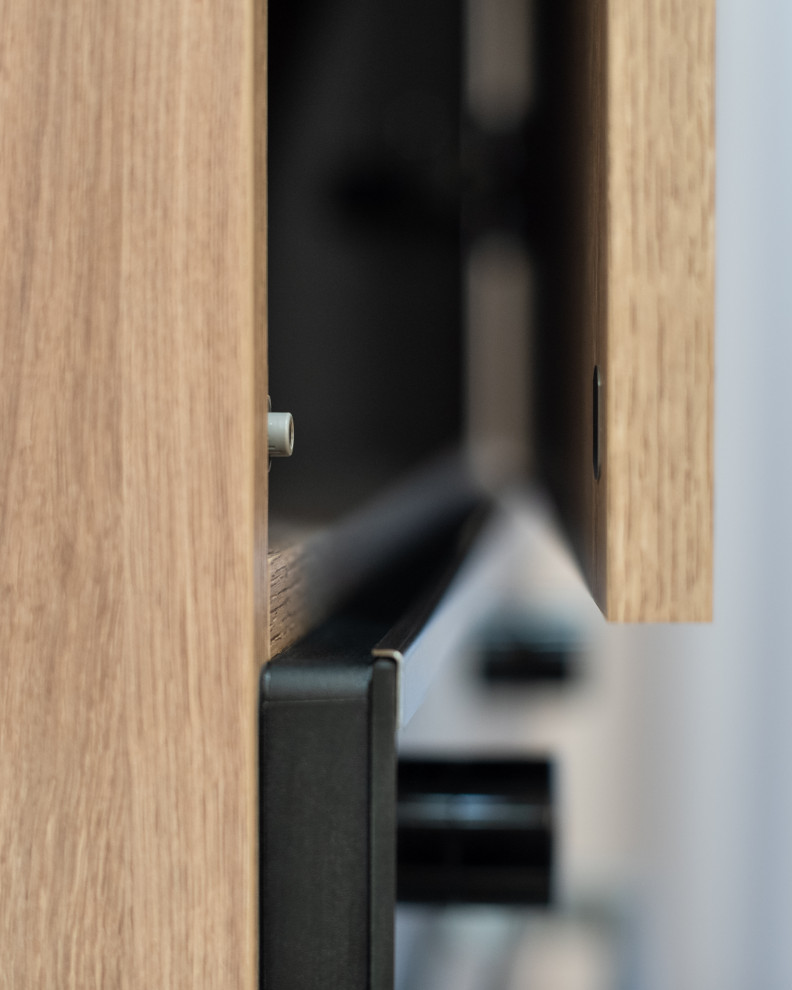 Кухня в нежных оттенках