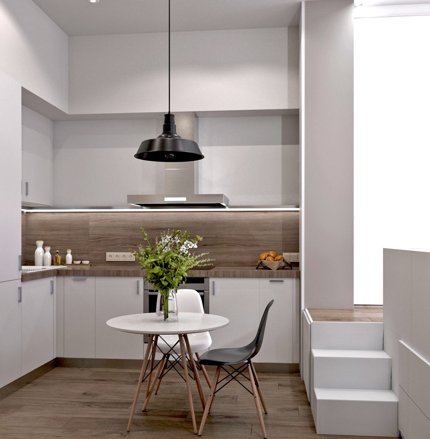 Квартира студия ЖК Высокий Берег