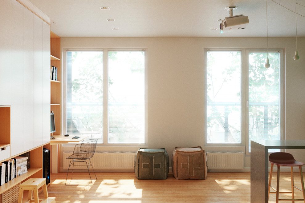 Проект интерьера квартиры - студии «Оригами», Санкт - Петербург /43м2