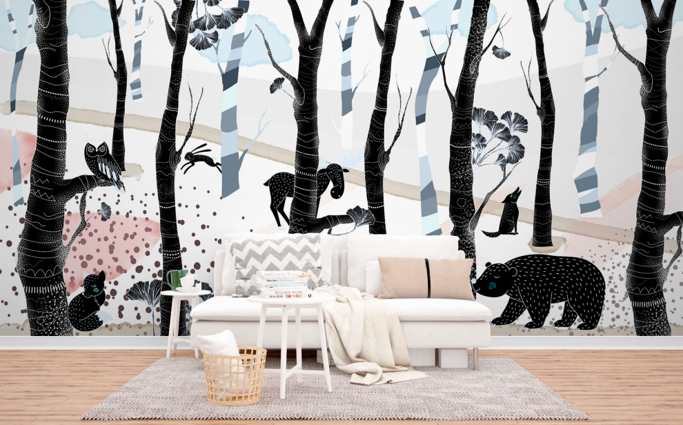 Коллекция фотообоев Woodland