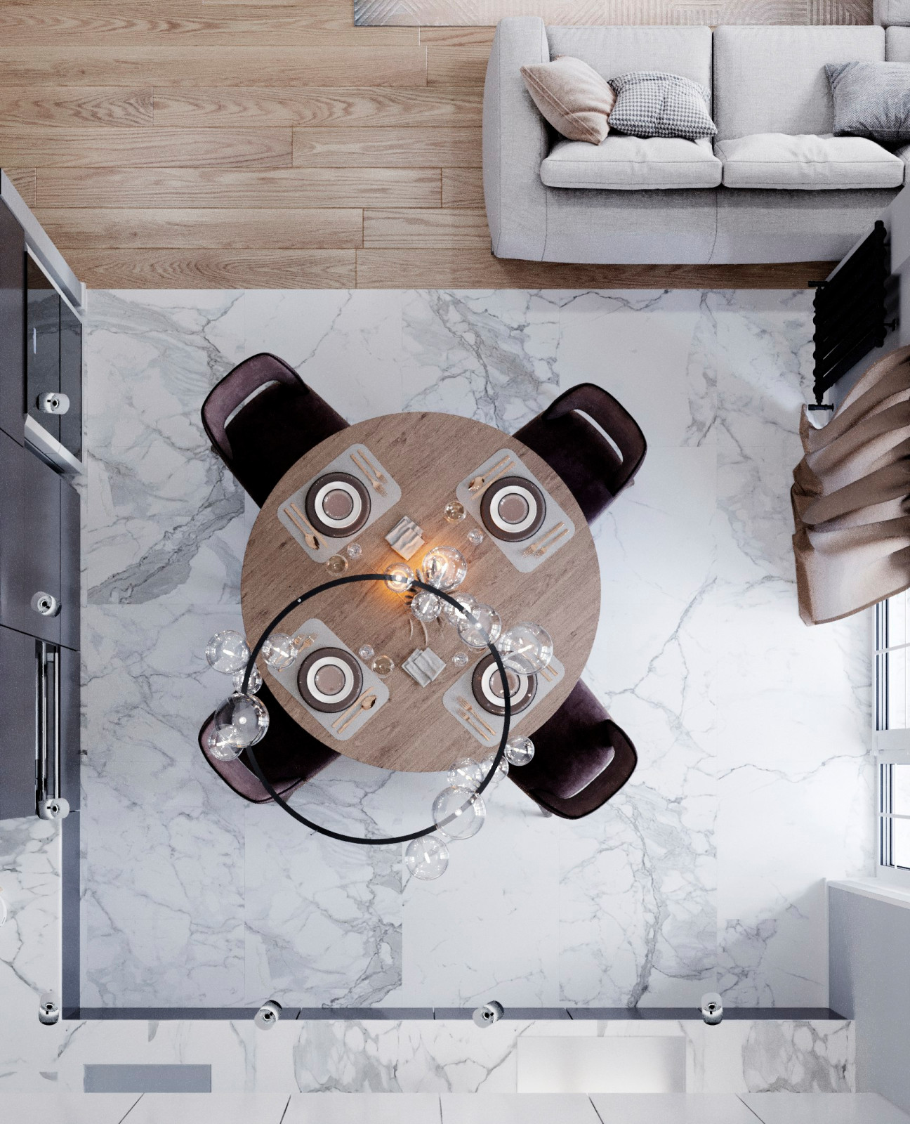 Western residence. Часть #1 Визуализации