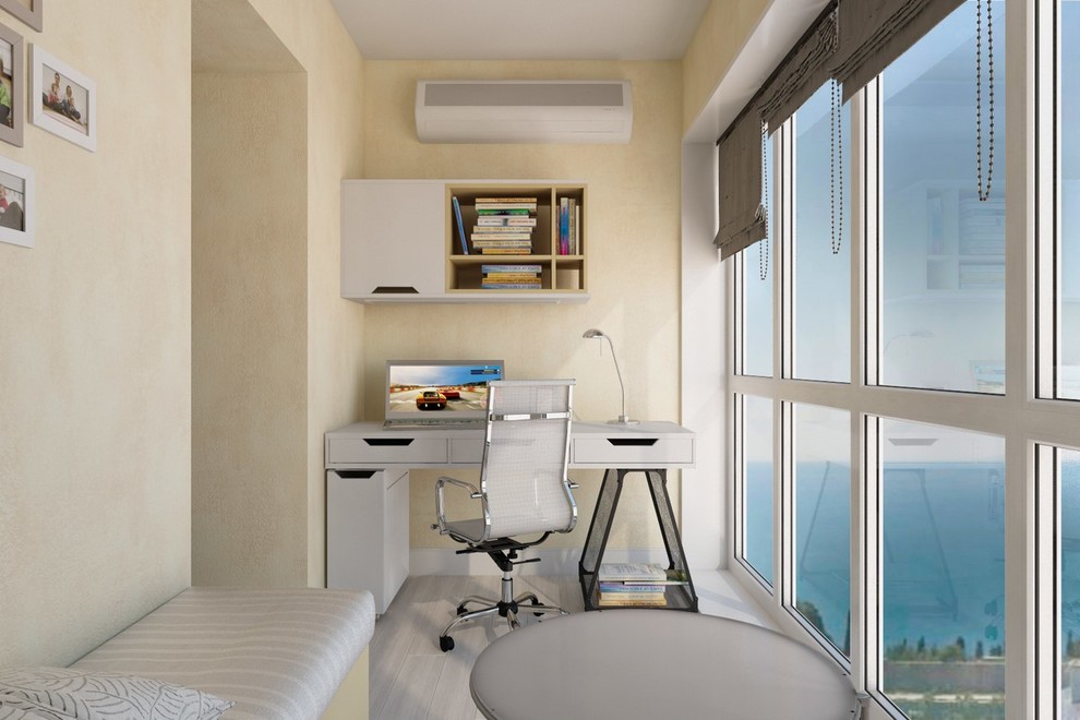 Обложка проекта: Дизайн-проект спальной комнаты и кабинета в г. Симферополе