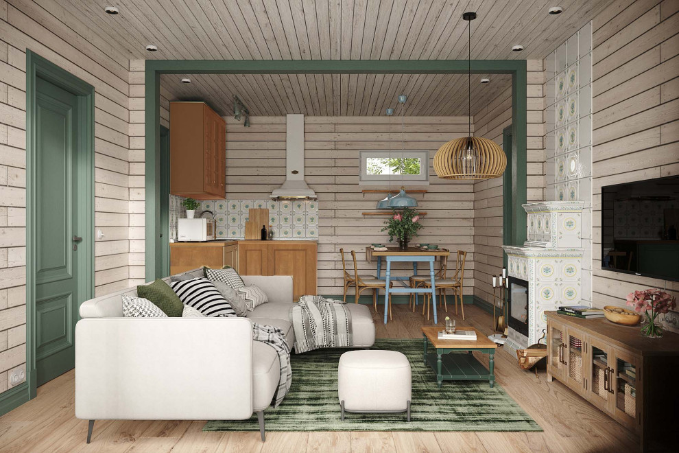 Баня из клееного бруса