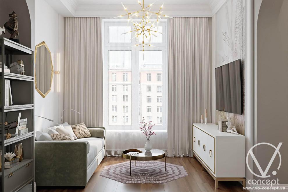 ЖК Рассказово. Двухкомнатная квартира. 74 м.кв.