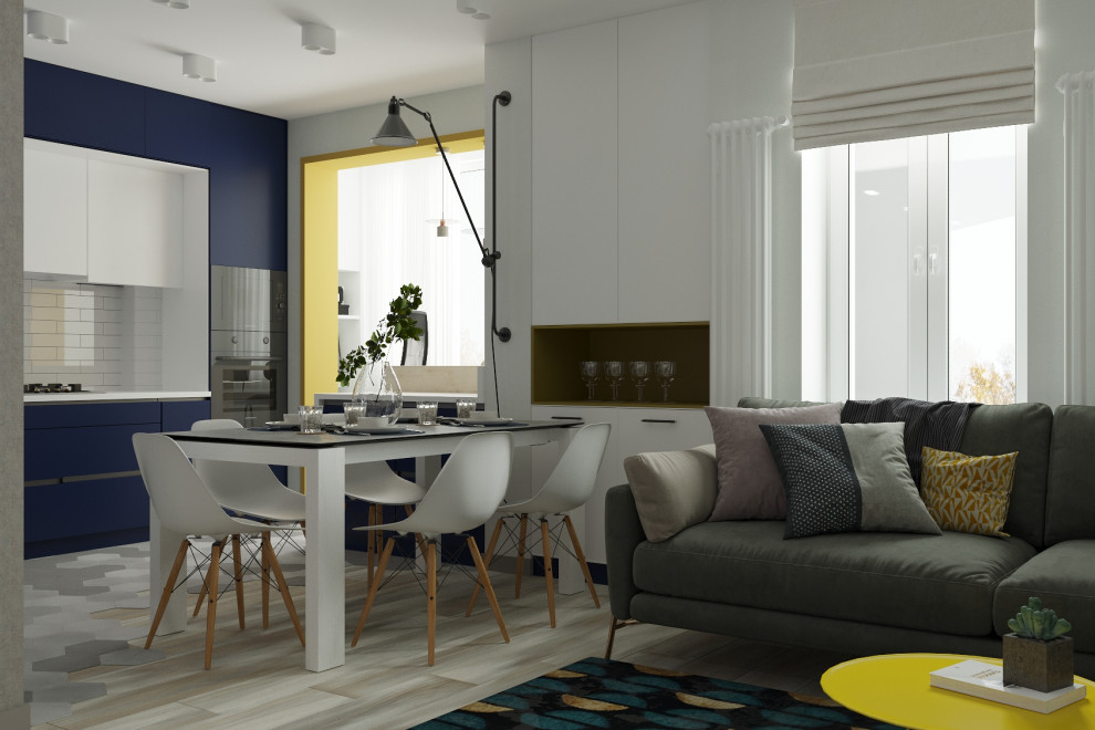 Проект 3-х комнатной квартиры в ЖК "Красный Бор"