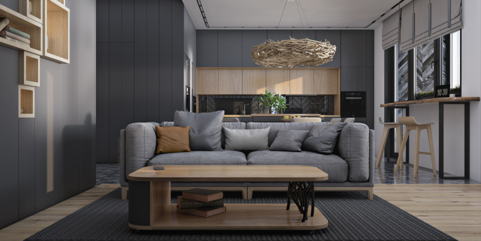 Дизайн-проект современной квартиры в ЖК "Филатов Луг"