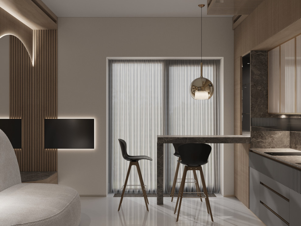 Квартира для молодого человека 60м²