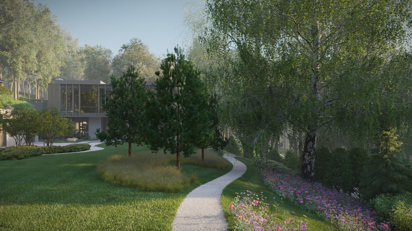 Сад на склоне. 5 Га 2020 г