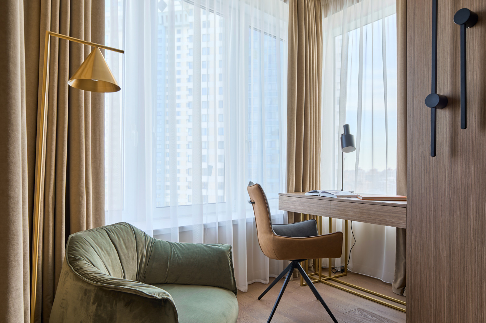 Проект в ЖК "Долина Сетунь" 100 кв. м.