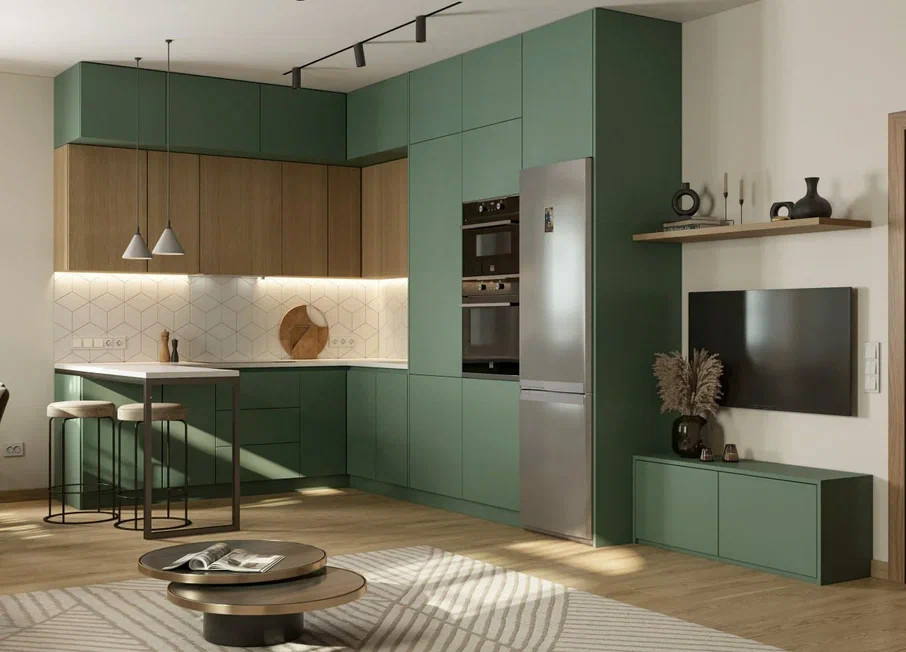 Ремонт в стиле современный сканди-функционализм