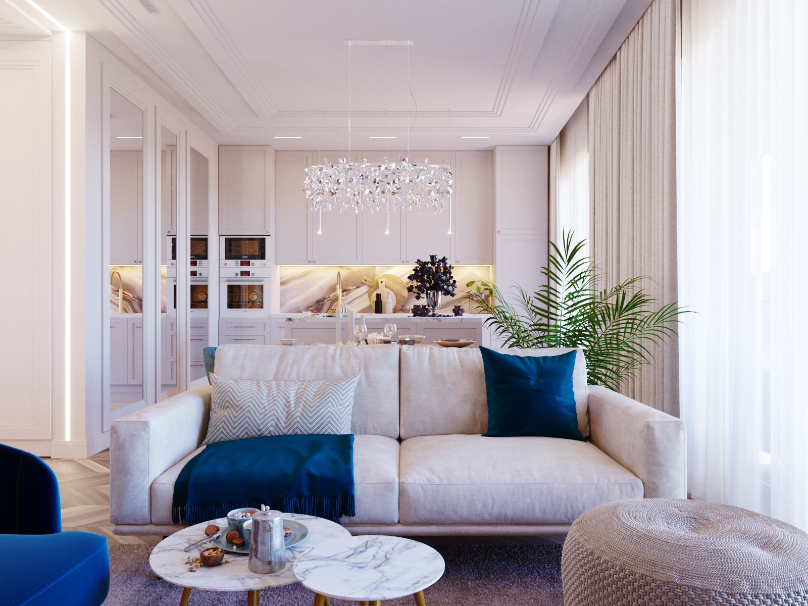 Обложка проекта: Проект квартиры ЖК Актер Галакси г. Сочи