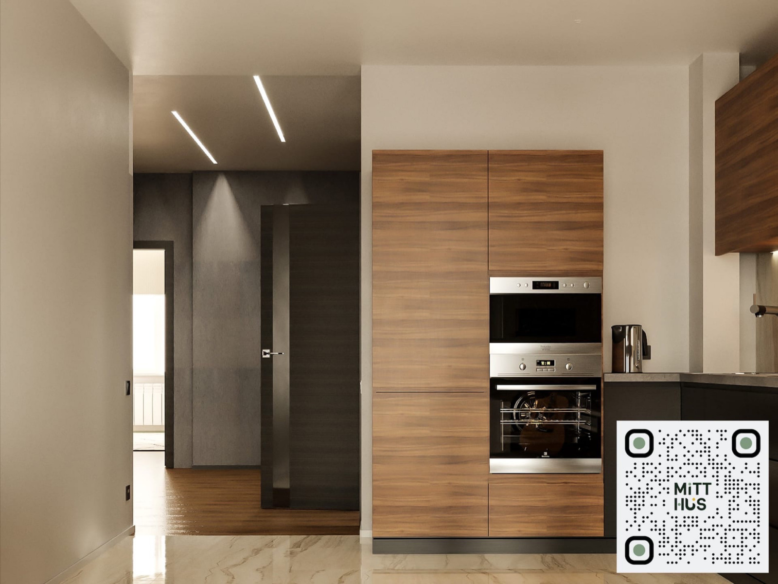 двухкомнатная квартира ЖК Образцовый квартал