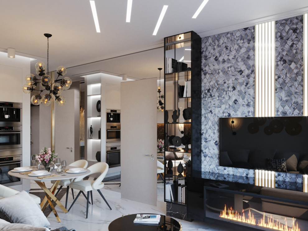 Обложка проекта: Одна гостиная - два образа