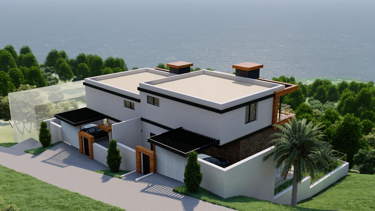 Дом танхаус (S 280м2)