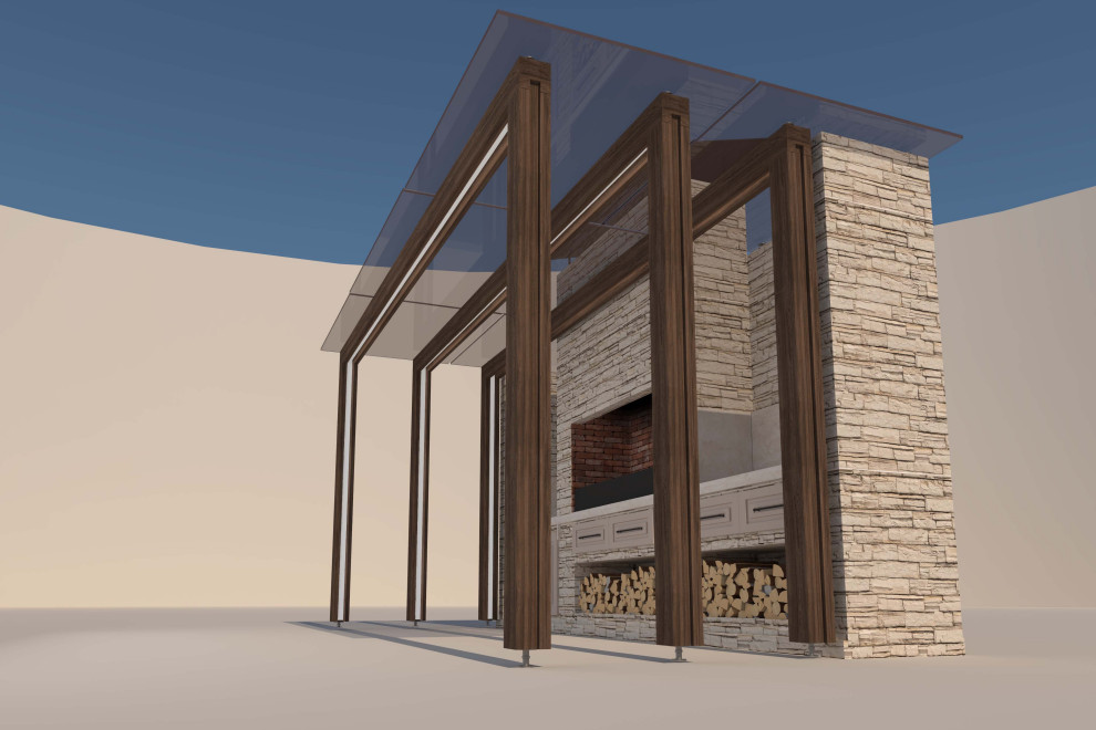 Обложка проекта: BBQ pavilion