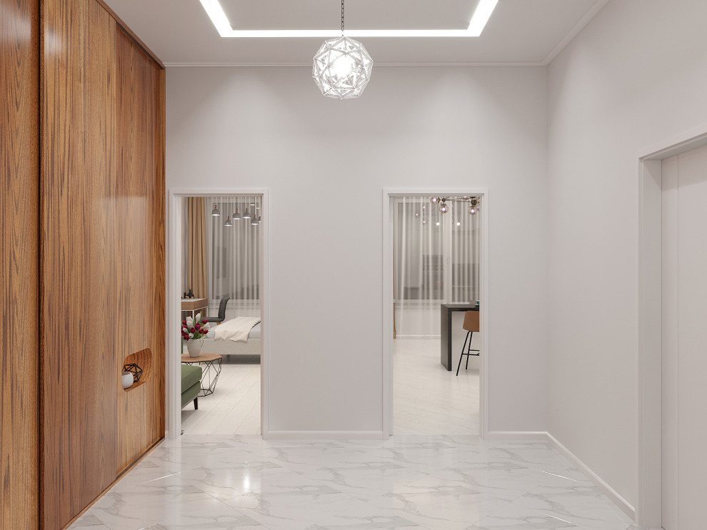 Малогабаритная квартира в современном стиле