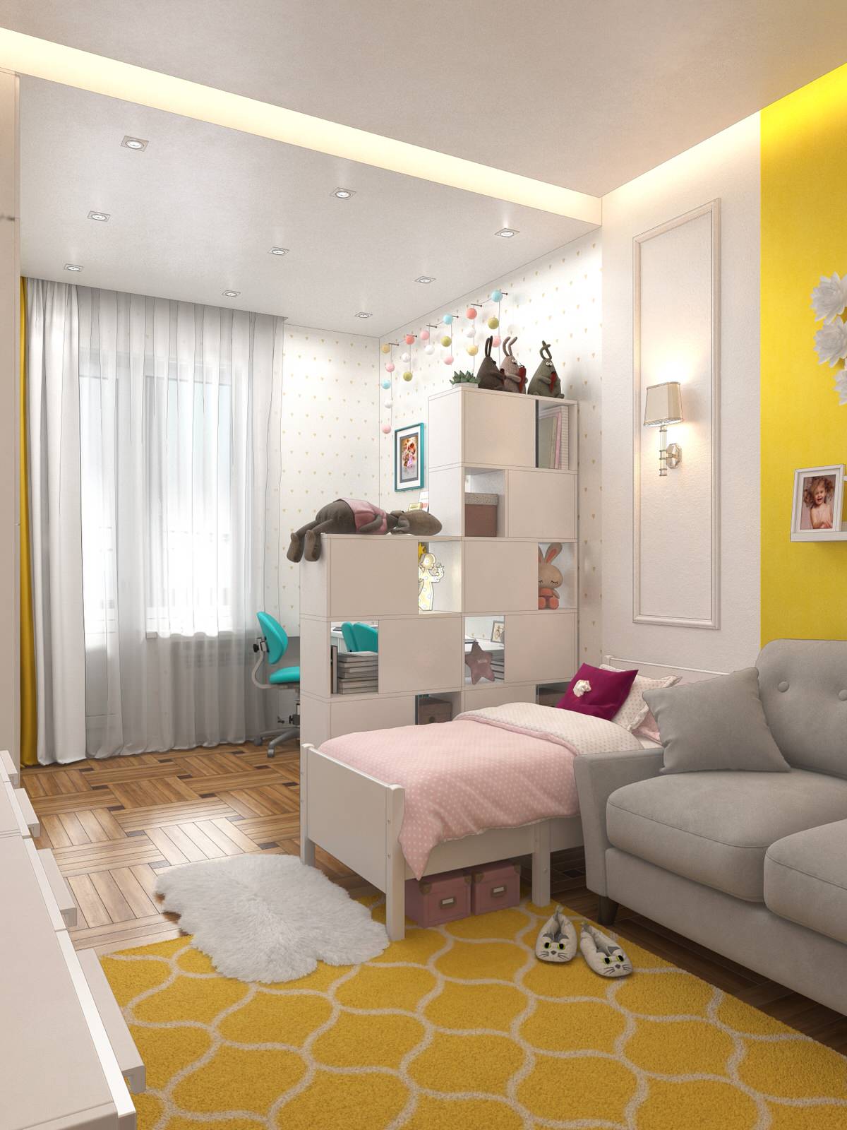 Детская для двух девочек