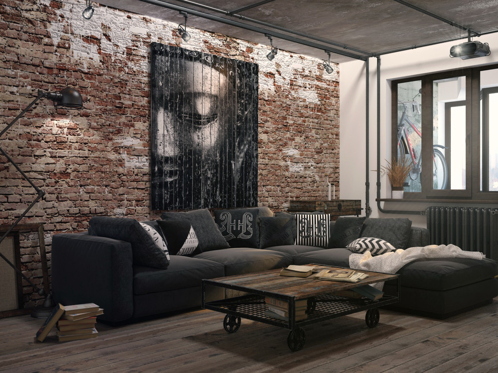 Квартира в стиле лофт