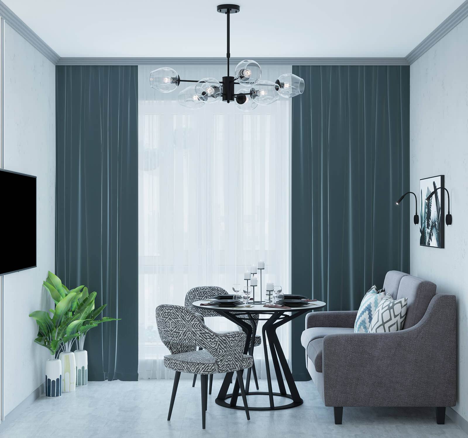 Модная квартира для холостяка