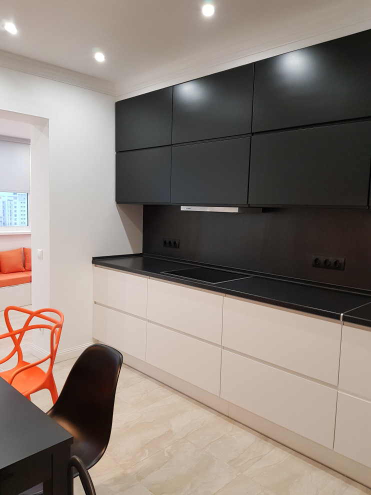 Кухня из проекта квартиры на ул. Верхние поля