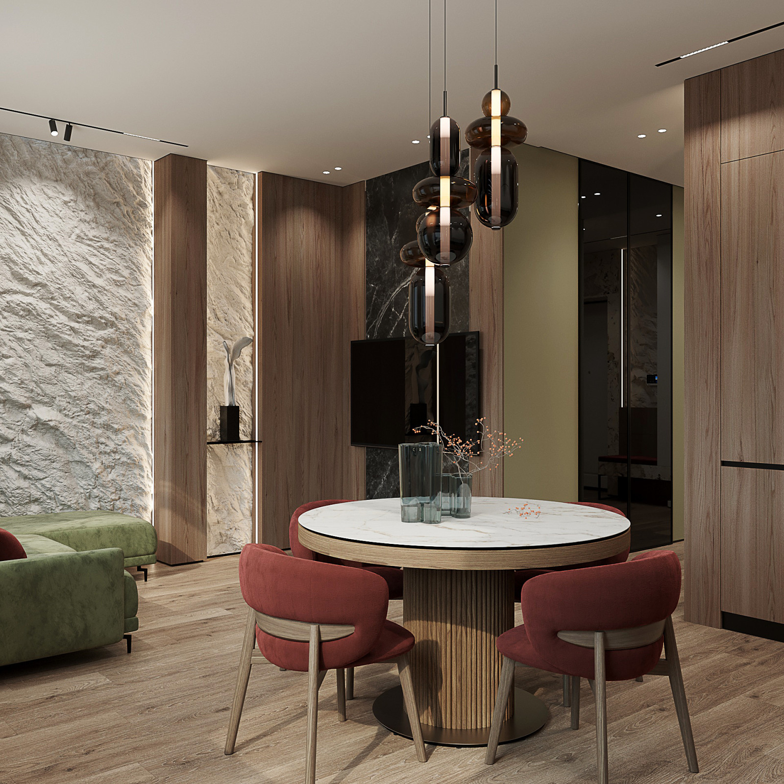 2025г. Проект квартиры 84 м2 в ЖК "Чикаго"