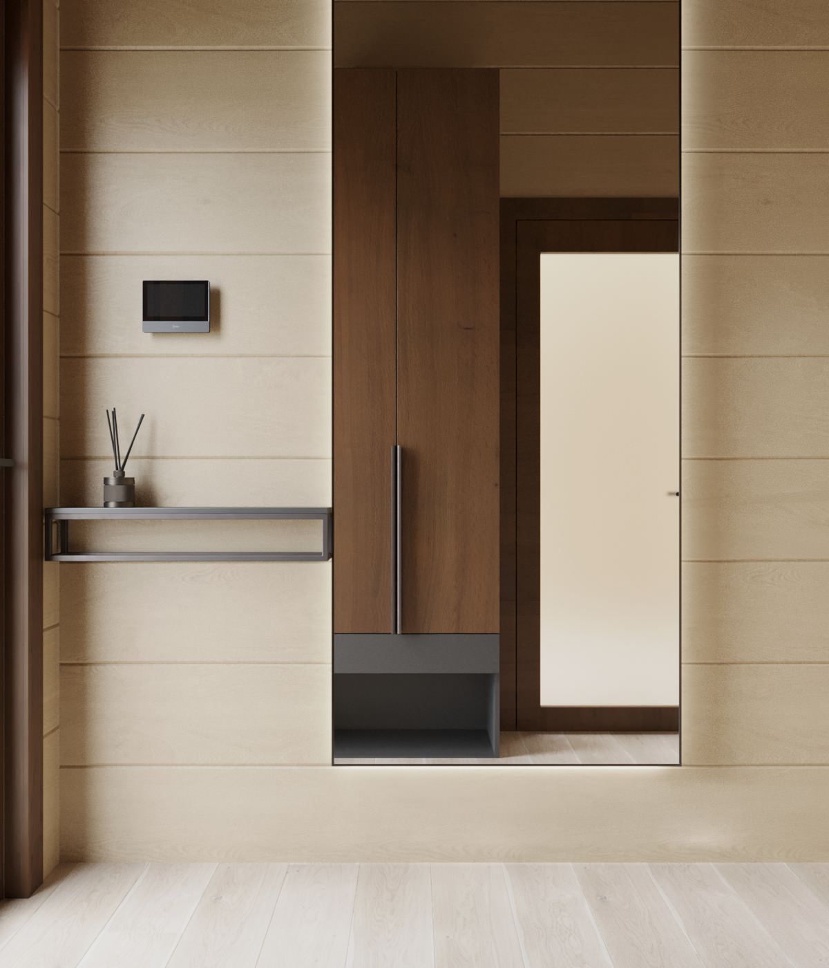 Дизайн интерьера дома из клееного бруса