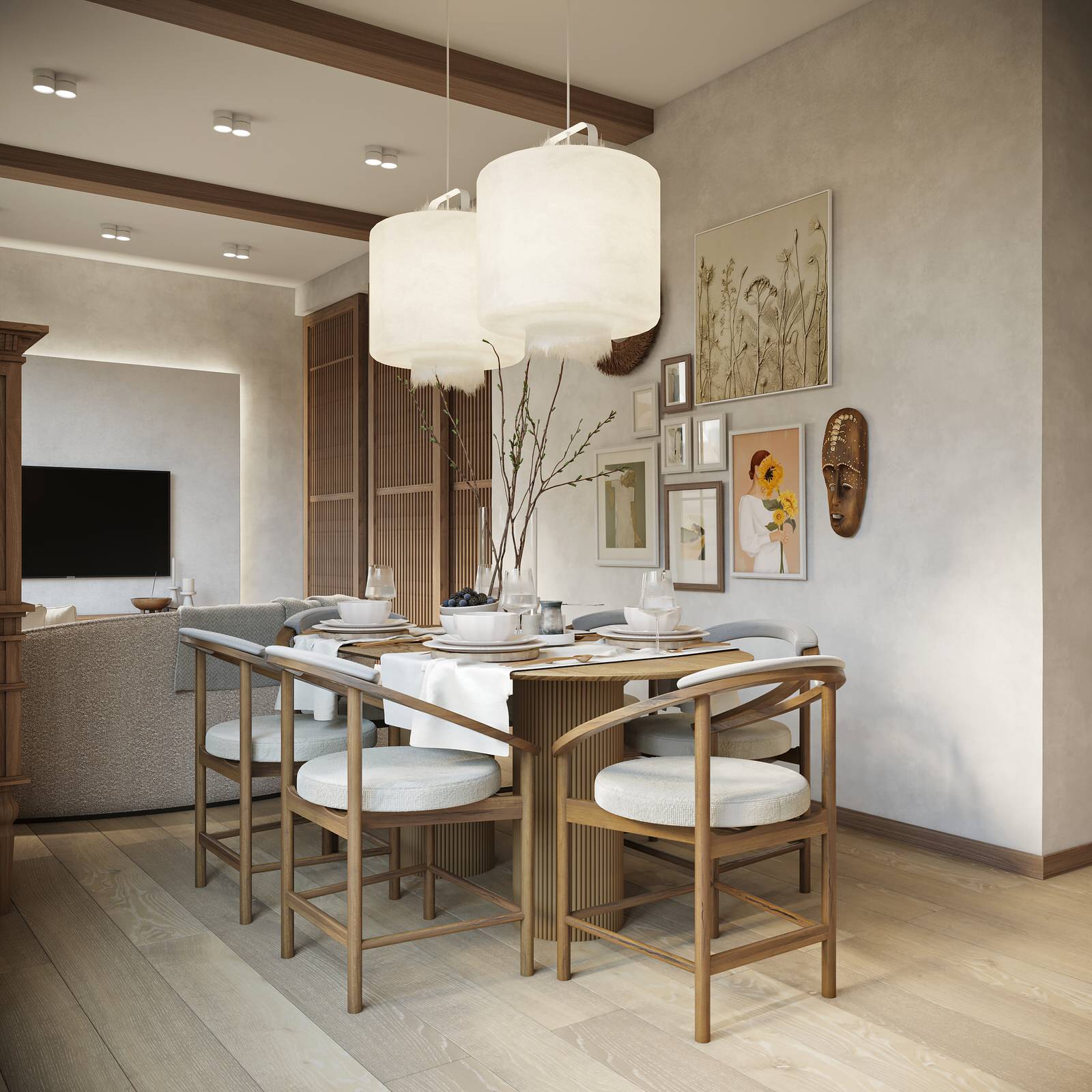 Дизайн-проект квартиры в центре 50.1 кв.м