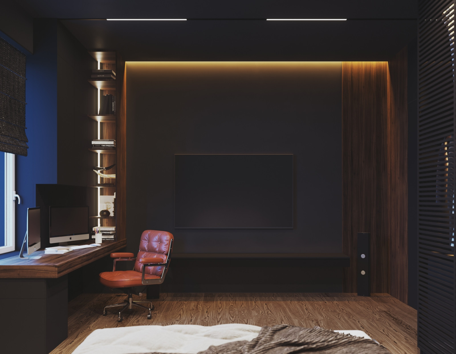 Квартира в серых тонах