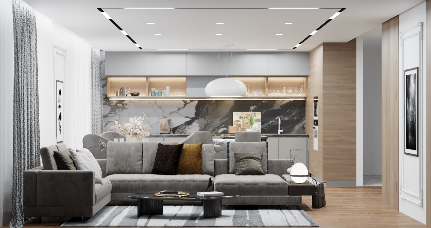 кухня-гостиная