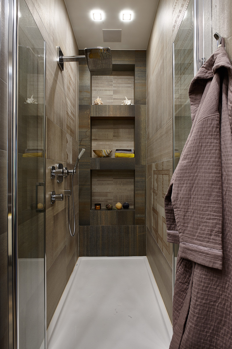 Душевая кабина в стиле модерн