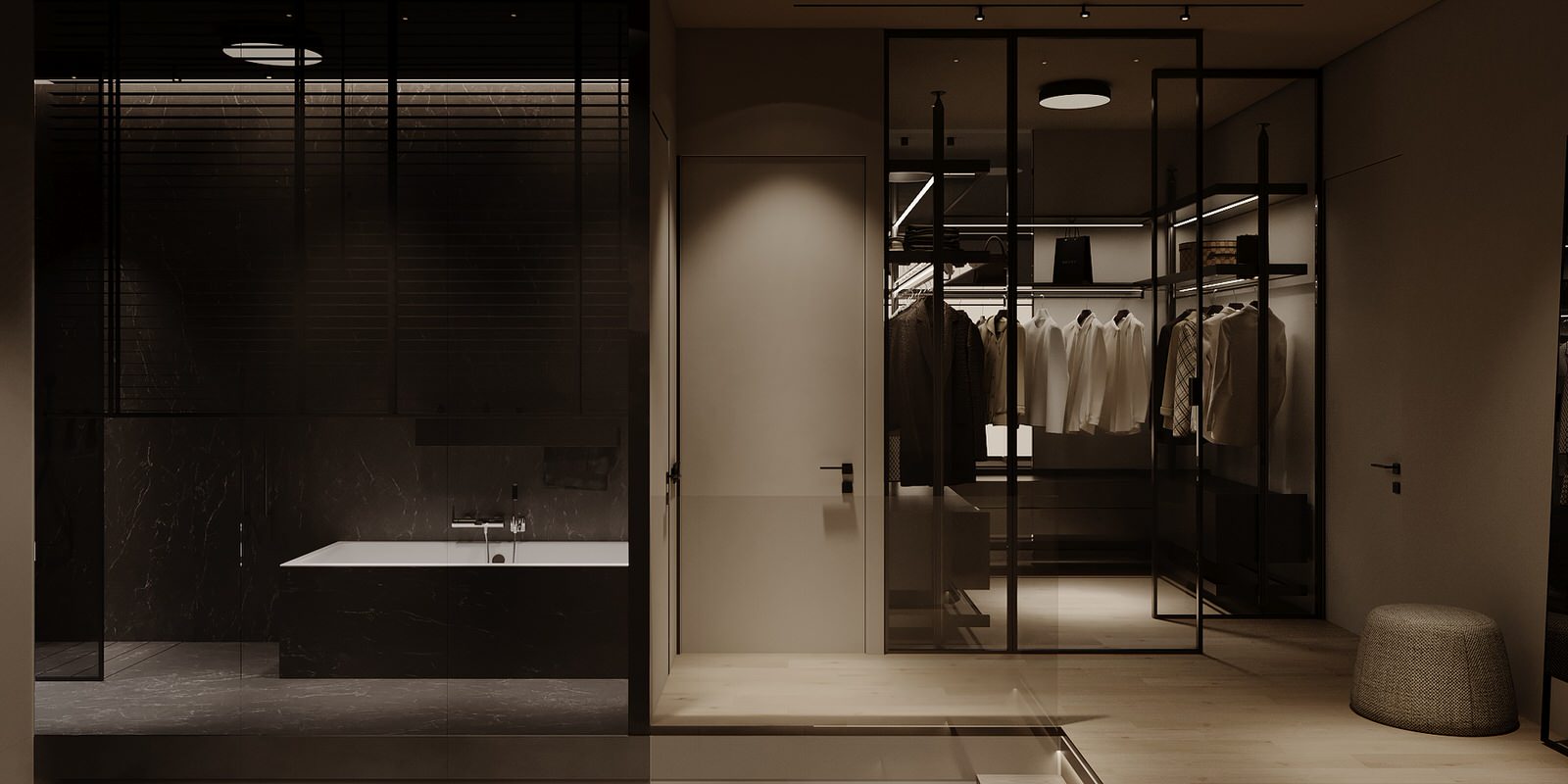 Дизайн проект двухэтажной квартиры