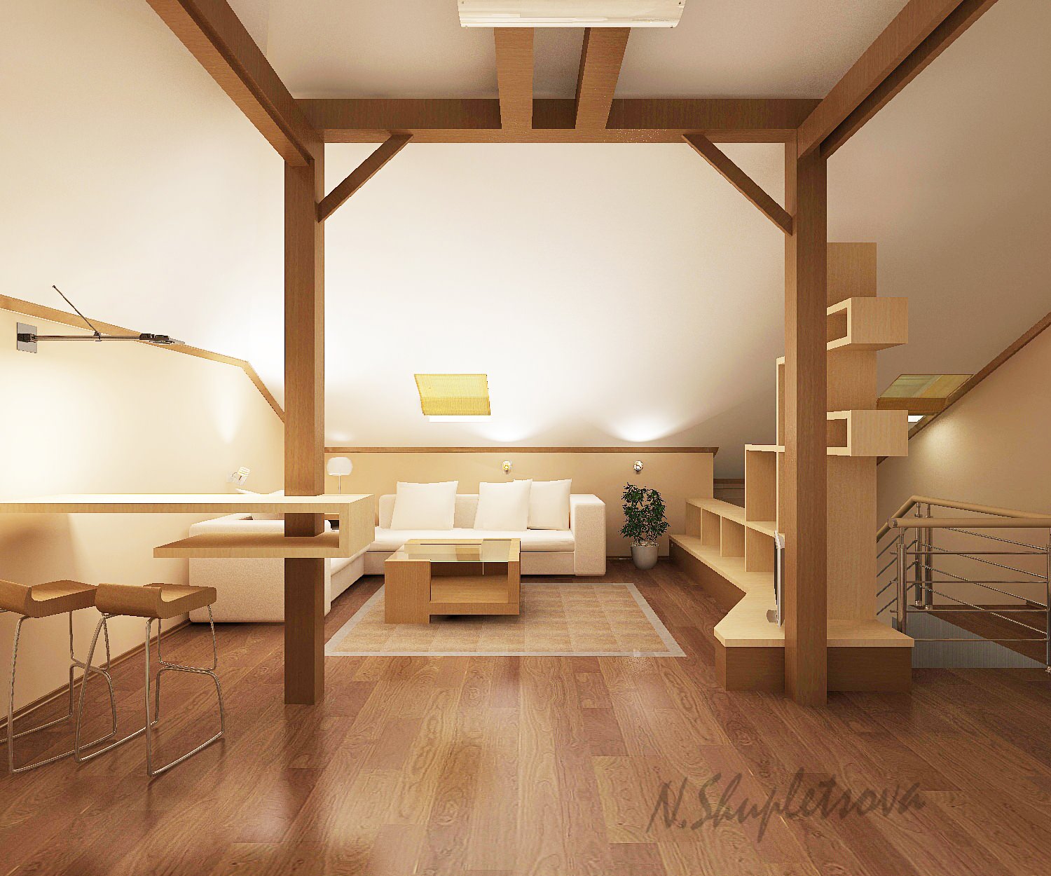 ЭСКИЗЫ коттедж в п.Зуброво