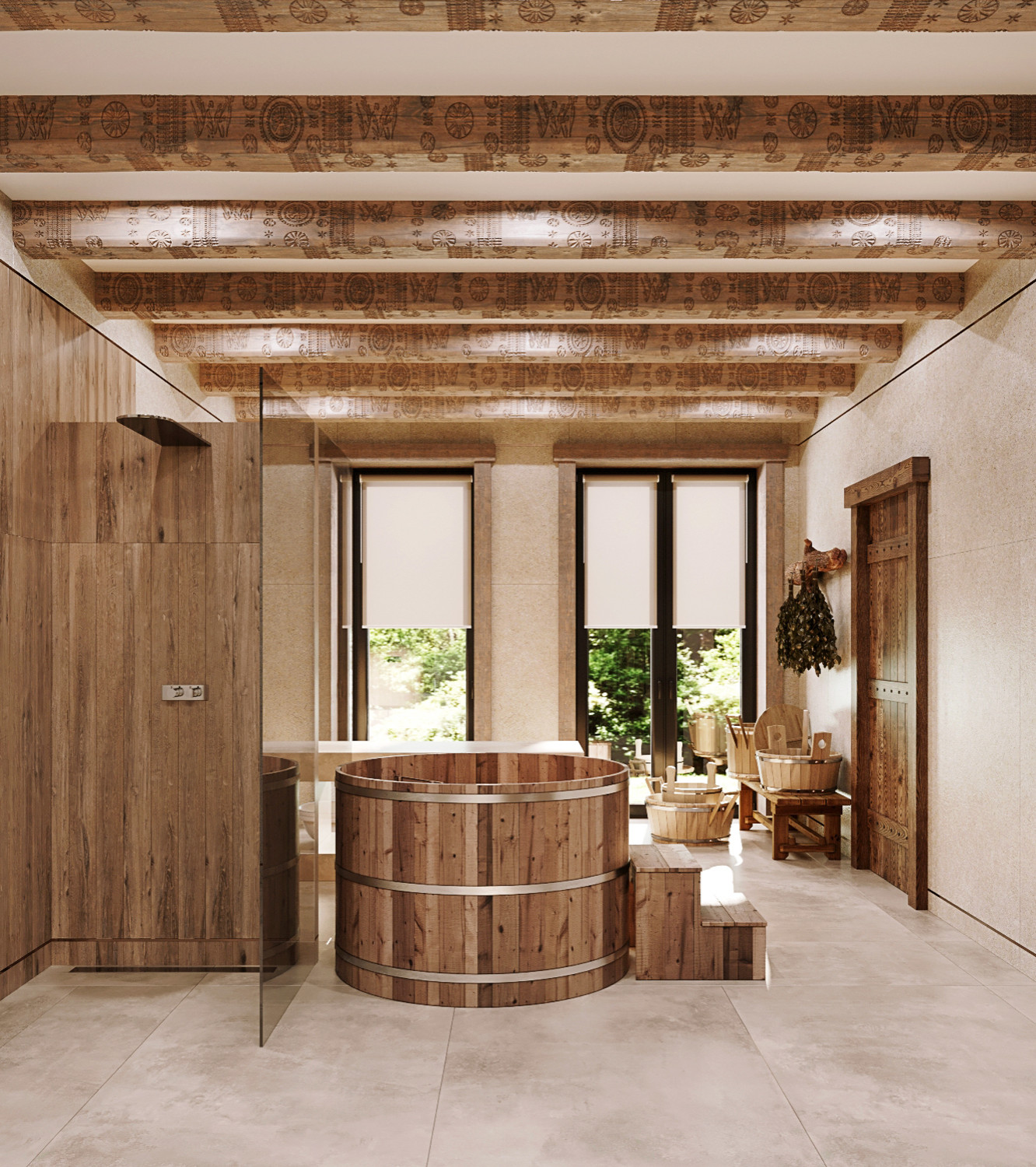 Банный комплекс в Казахстане