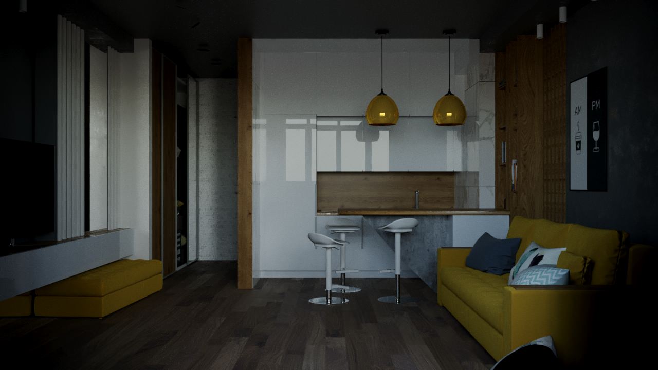 Квартира для молодой девушки