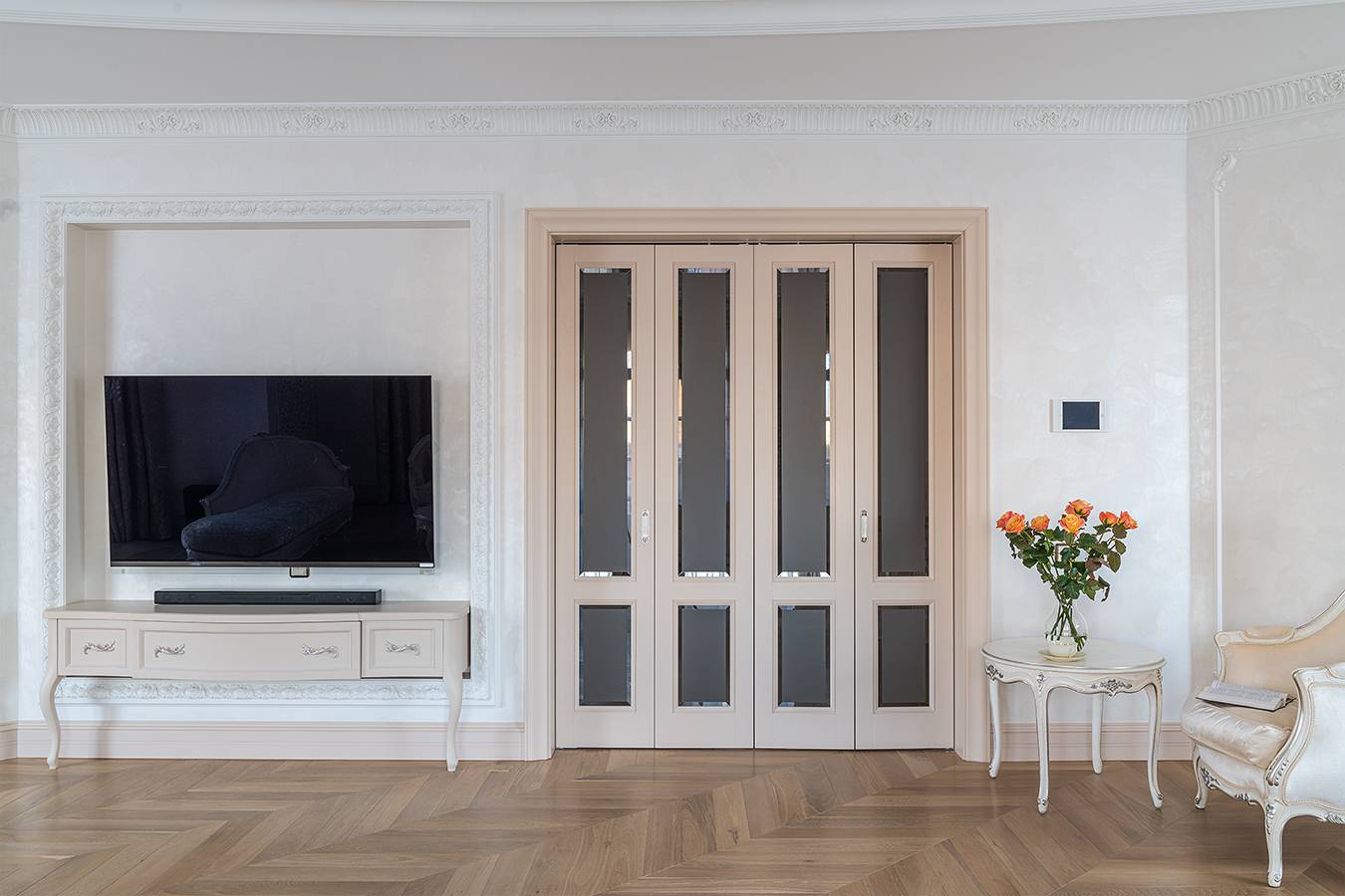 Мебель на заказ для светлой квартиры