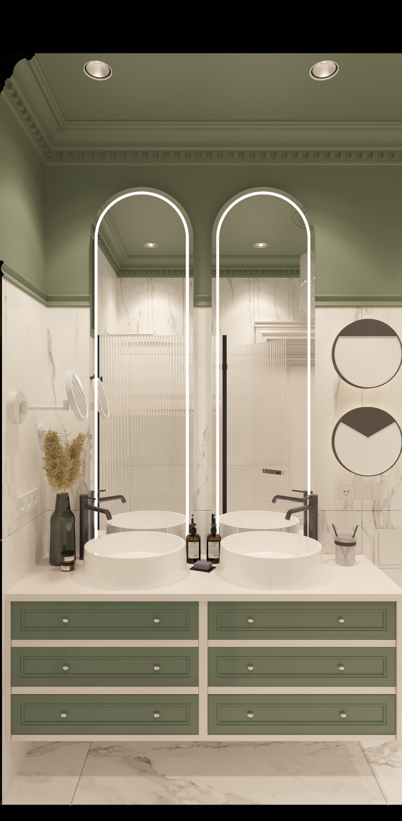 Современный  элегантный интерьер