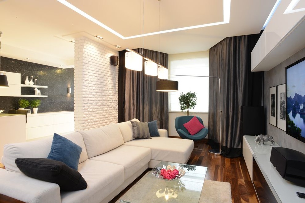 Ремонт трёхкомнатной квартиры 87 кв.м в стиле лофт