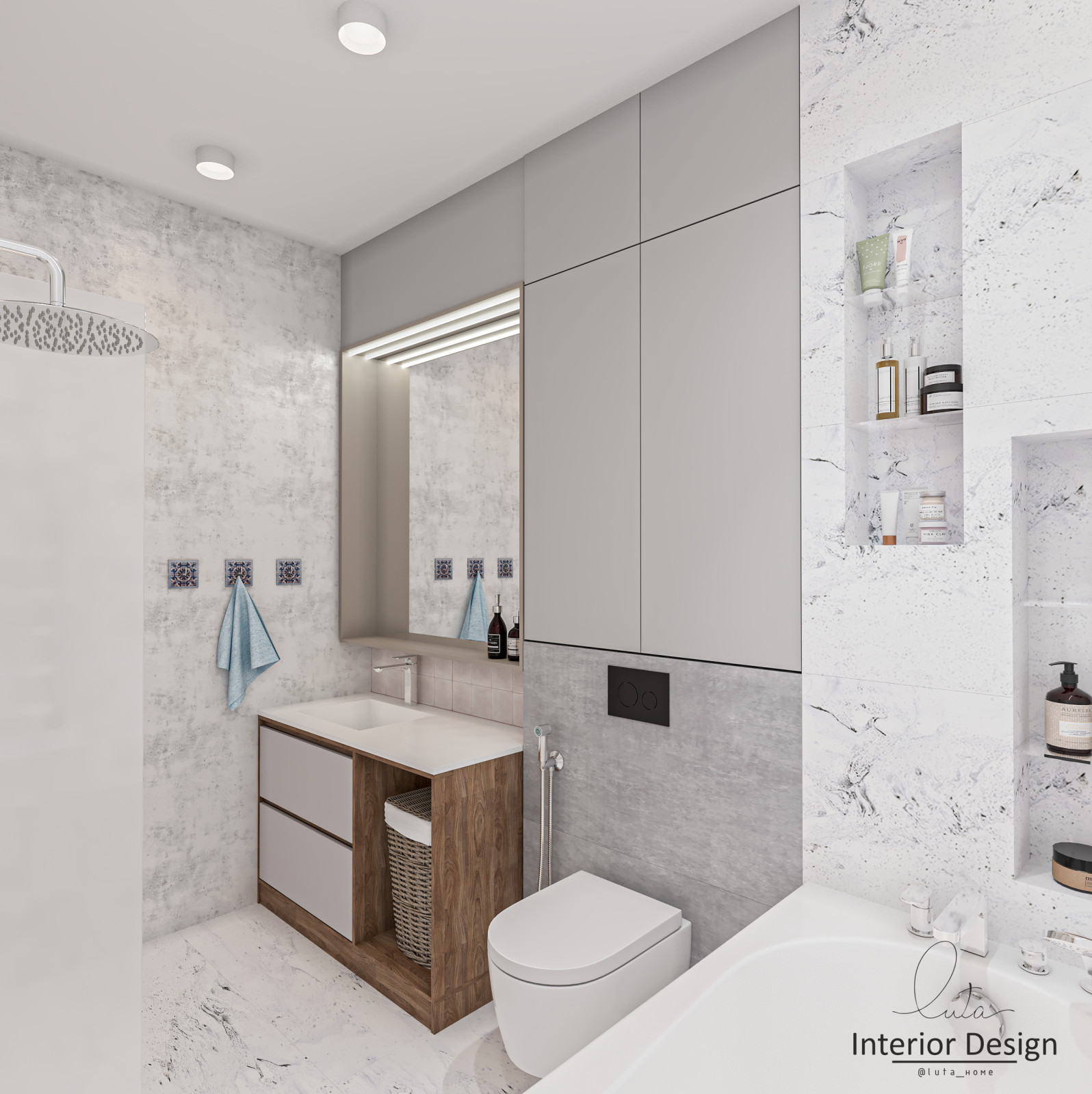 Хозяйская ванная комната