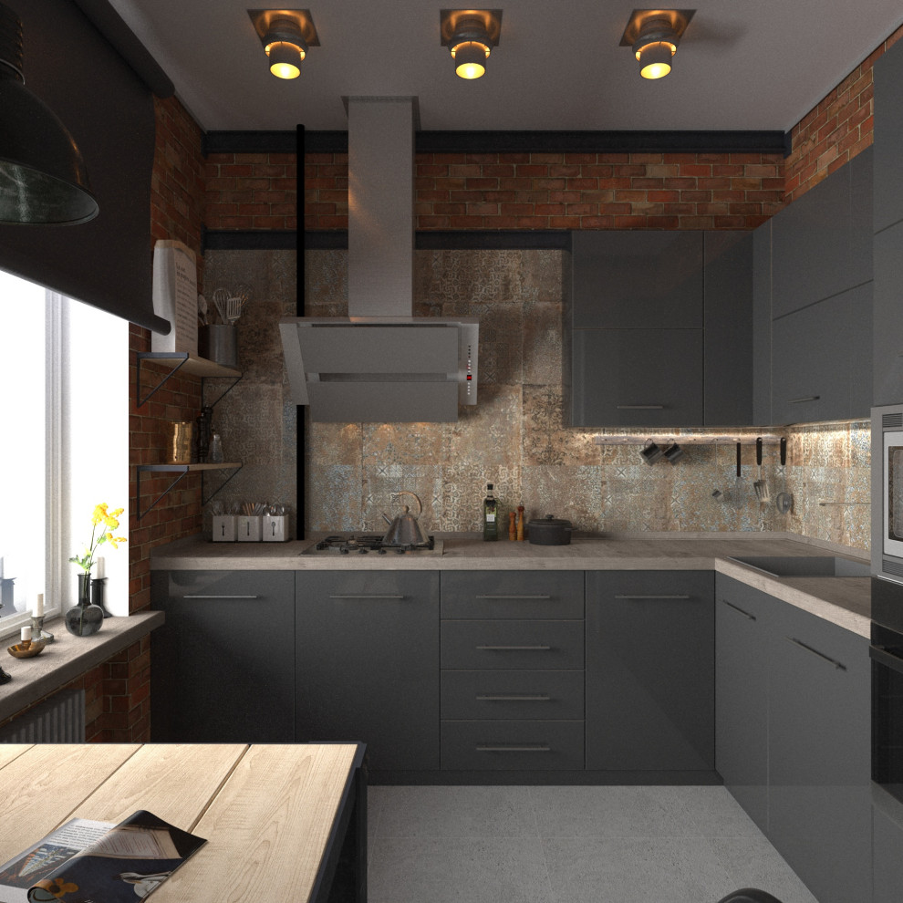 Обложка проекта: Квартира в стиле Лофт