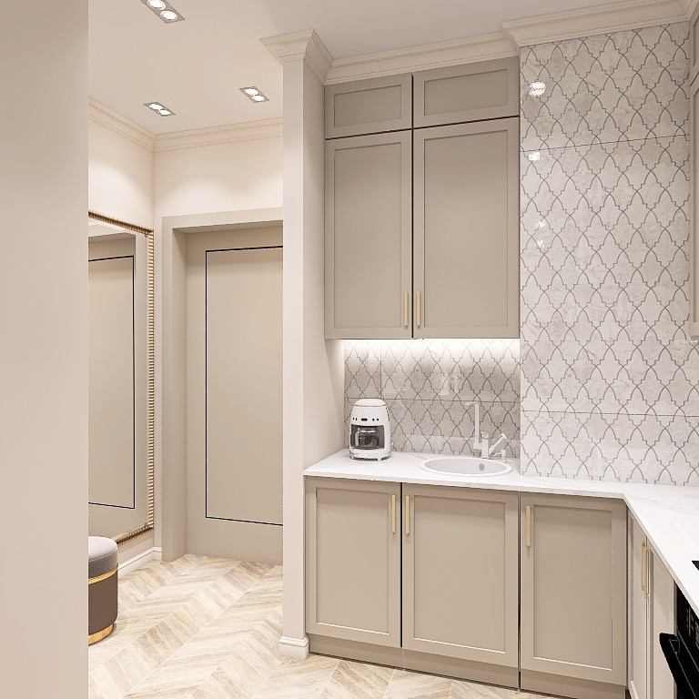 Дизайн-проект 2х комнатной квартиры