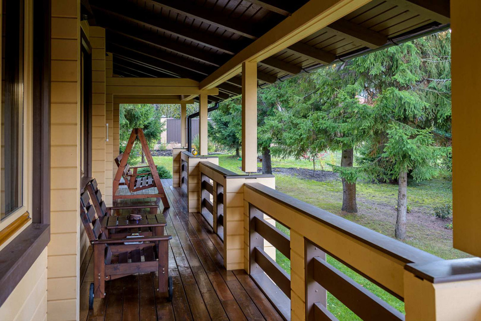 Терраса и дом