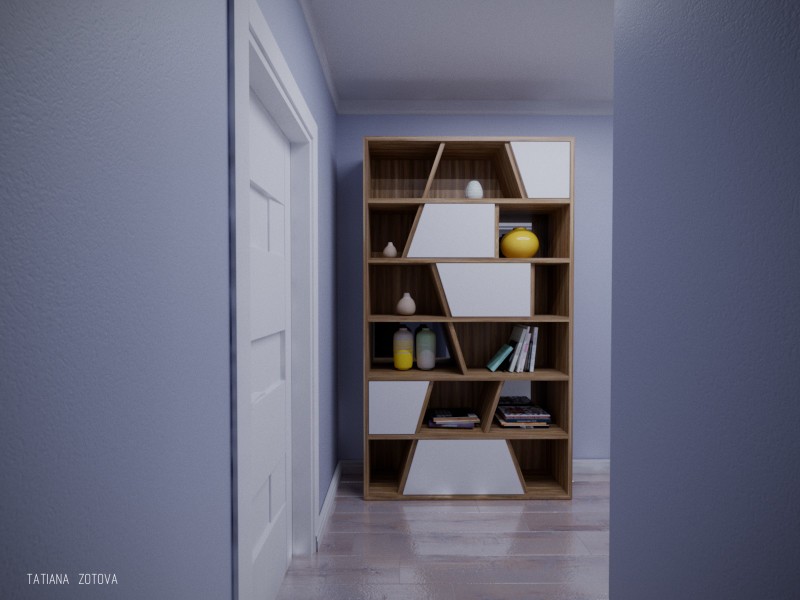 Дизайн интерьера в ЖК "Парковый" г. Тула