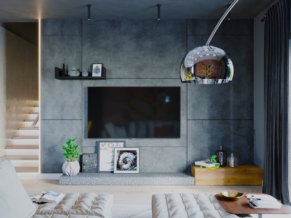 Дизайн "кухня-гостиная" в Израиле