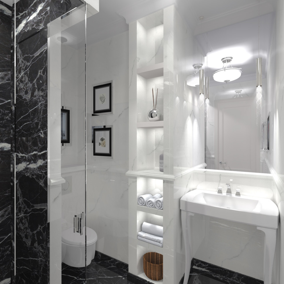 Квартира 100м2 Американская классика в ЖК Триколор