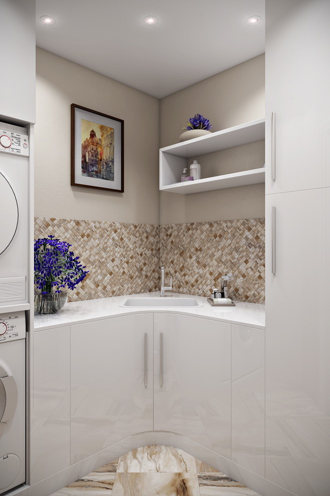 The apartment in a residential complex English Square in Moscow