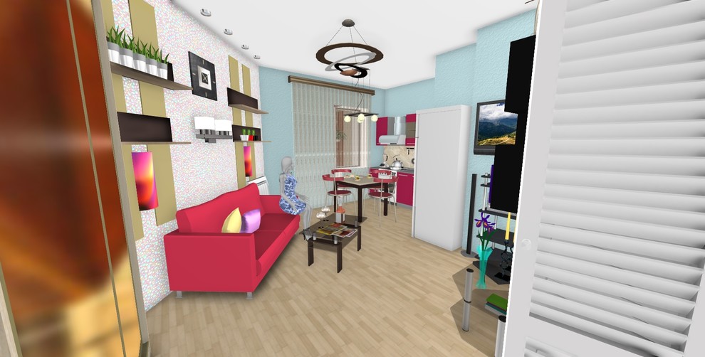 Квартира-студия 30 м2  для сына